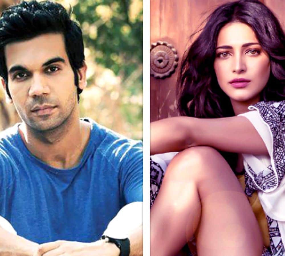 Shruti Haasan and Rajkummar Rao in 'Behen Hogi Teri'