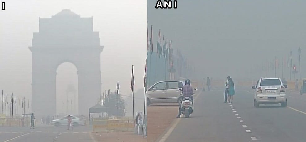 delhi ncr pollution reaches to a hazardous level, china issued red alert much before this level