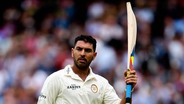 yuvraj singh double century in ranji trophy match in mohali pca stadium, but not happy