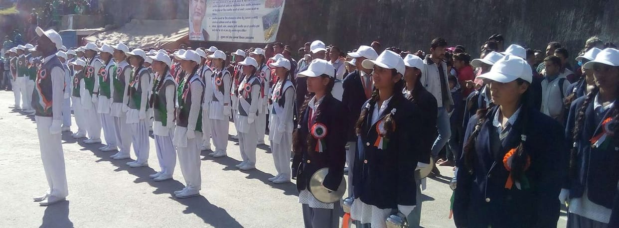 The grand opening of the festival citadel, route marches and extracted tableau