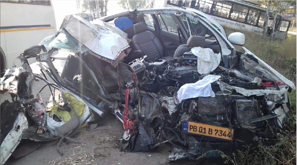 Two Killed in Road accident at baddi.