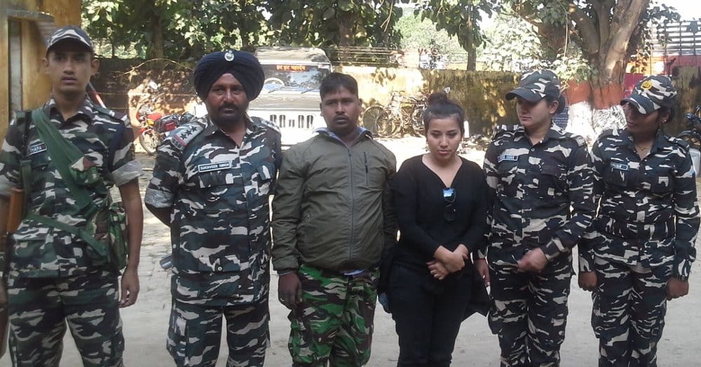 uzbek lady caught