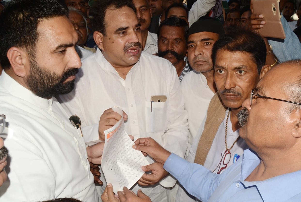 Congress took to the street, memorandum