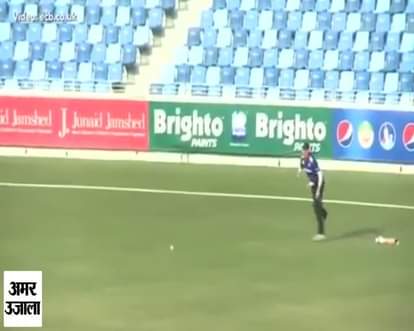 cricketer Liam Thomas continues fielding after losing artificial leg