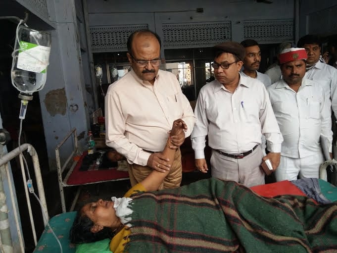 doctors team reached in radhakund