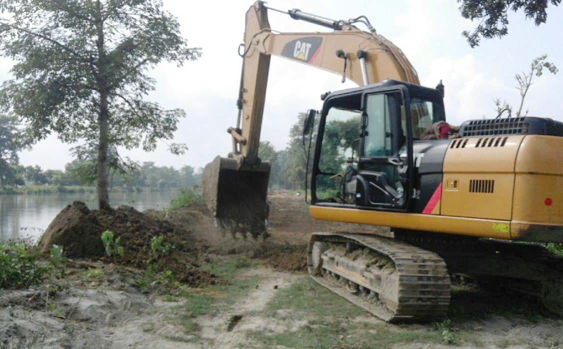 Hardoi branch resumed work on the canal 