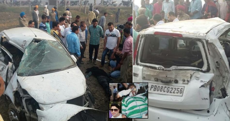 Major train naccident happened at unmanned gate in jalandhar