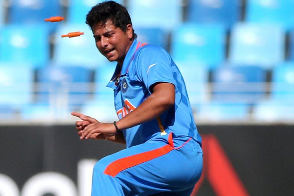 social media reactions on kuldeep yadav debut
