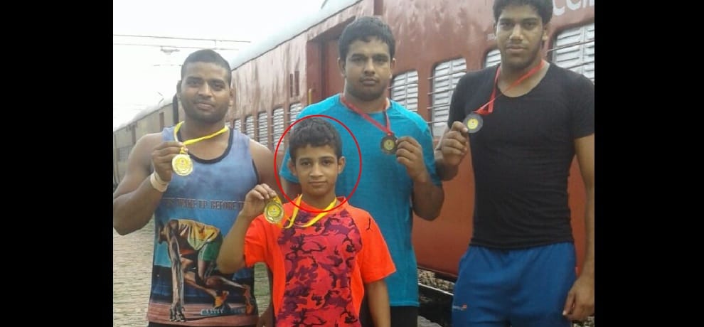 narsingh of noida became national champion of wrestling, selected for world championship