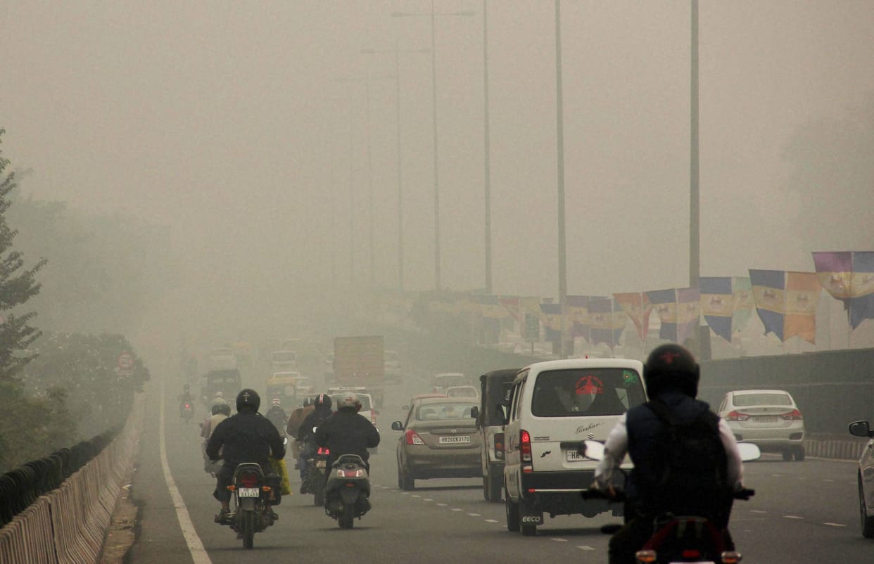 delhi smog discuss in the world