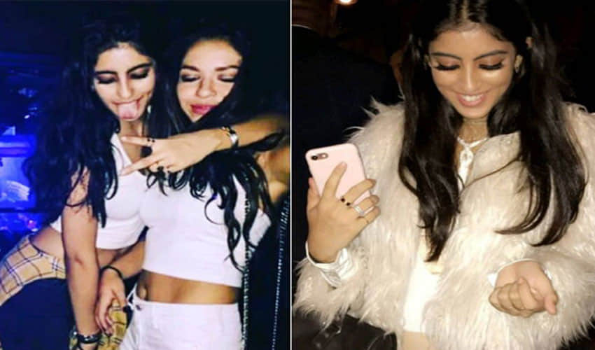 navya naveli celebrates her diwali party with friends