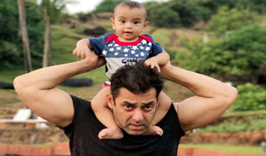 mama salman with nephew aahil
