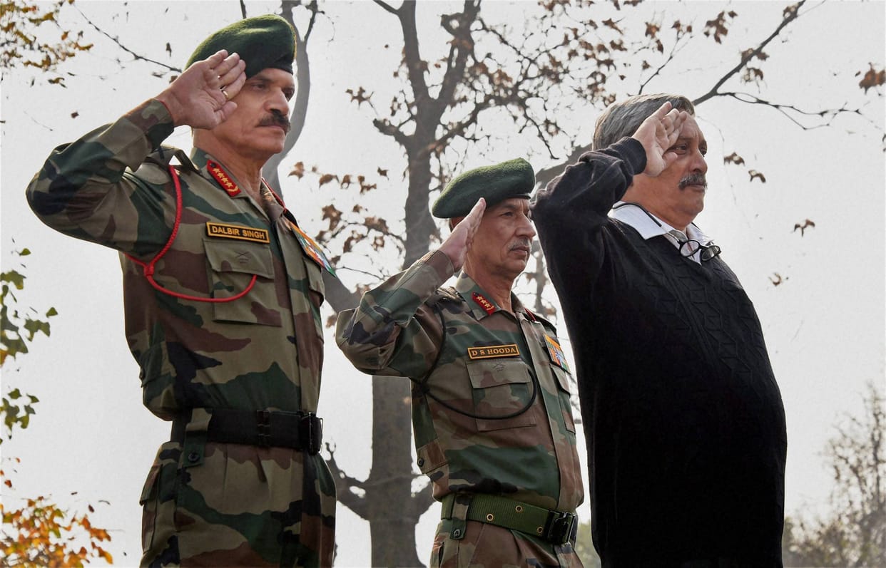 army pay tribute to Major Somnath Sharma