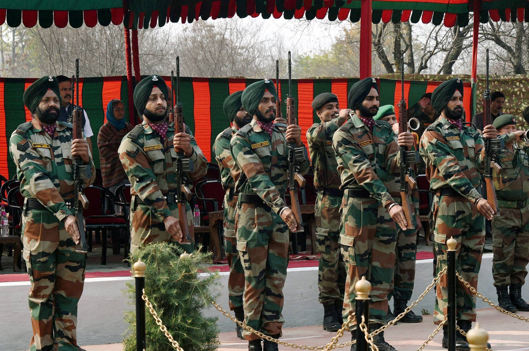 army pay tribute to Major Somnath Sharma