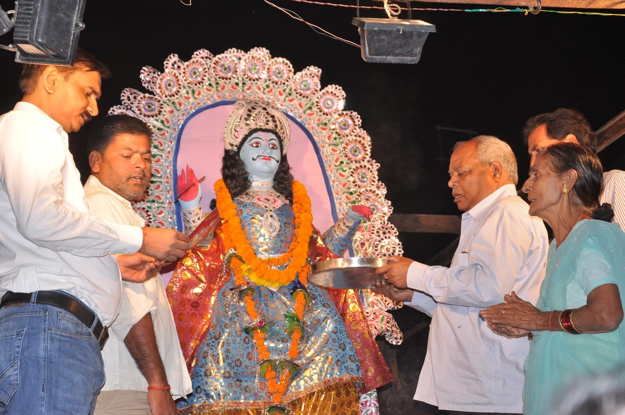 Chitragupta's statues are dispersed