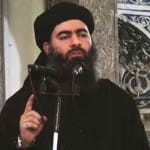 Islamic State released an audio of Baghdadi, in which he said outfit is being tested by Allah