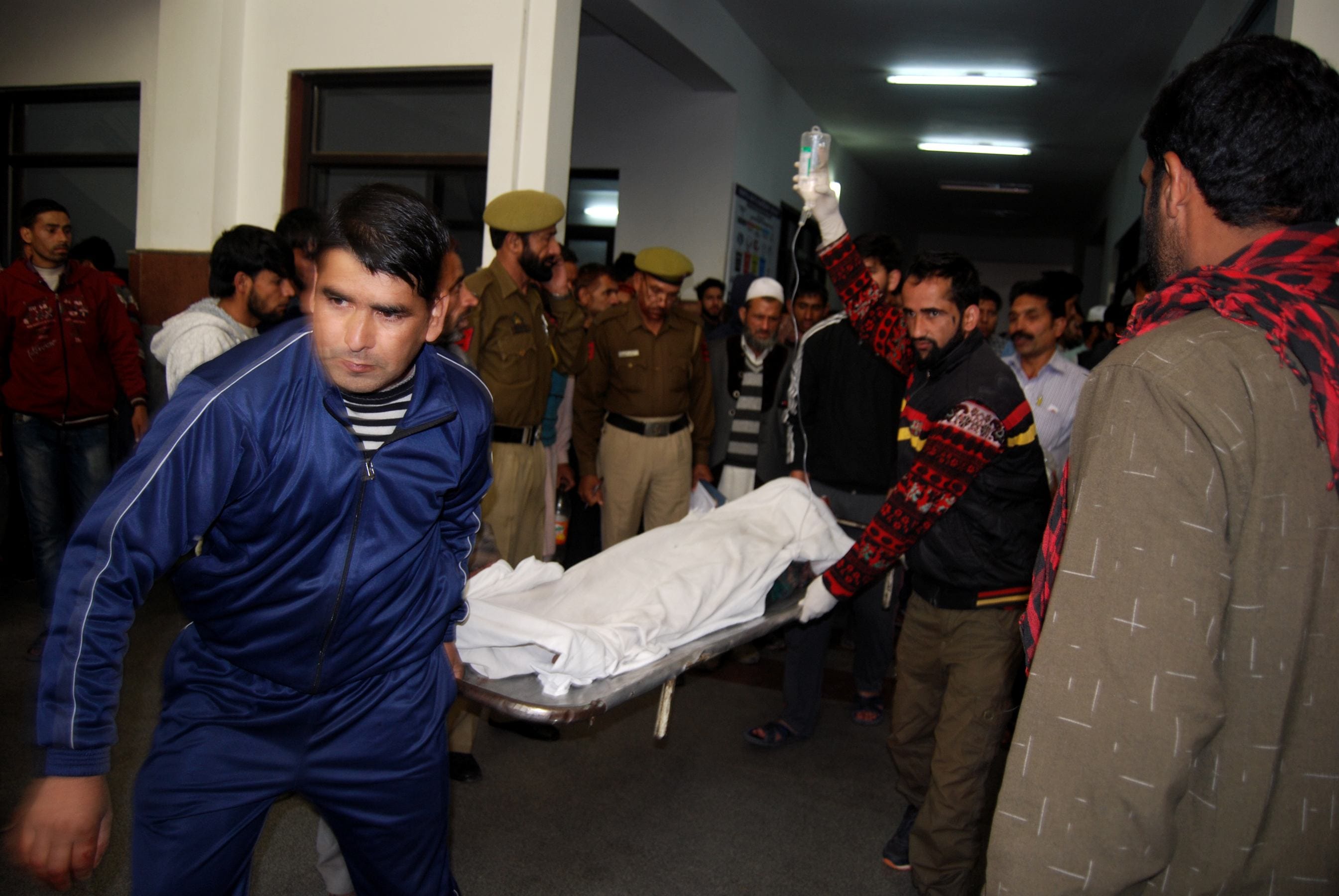 poonch accident create big destruction to a poor family father and son died 