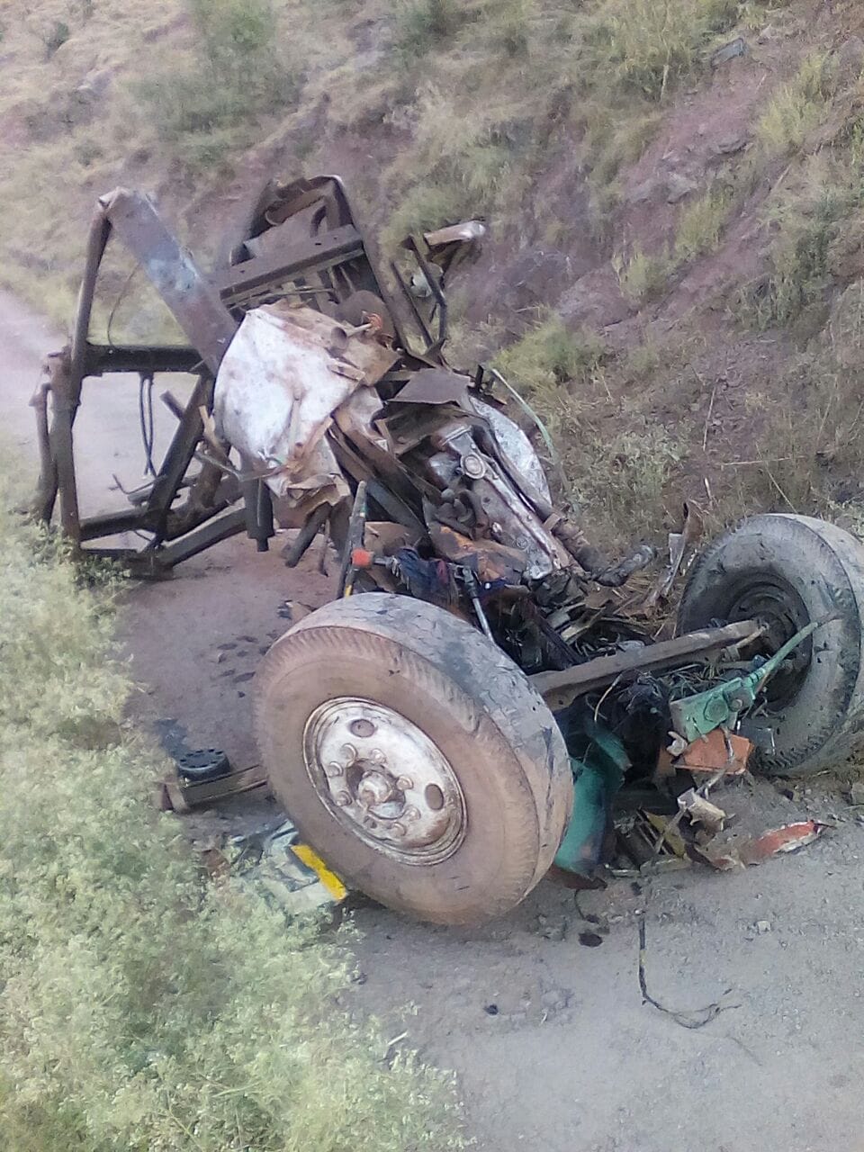 poonch accident create big destruction to a poor family father and son died 