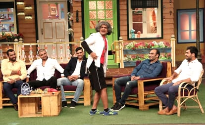 Kabaddi Star Ajay thakur in Kapil Sharma Show.