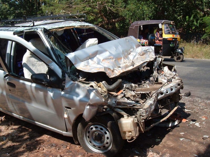 Uncontrollable vehicle rammed into shop