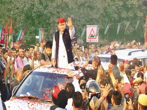 cm asked for vote in the name of work