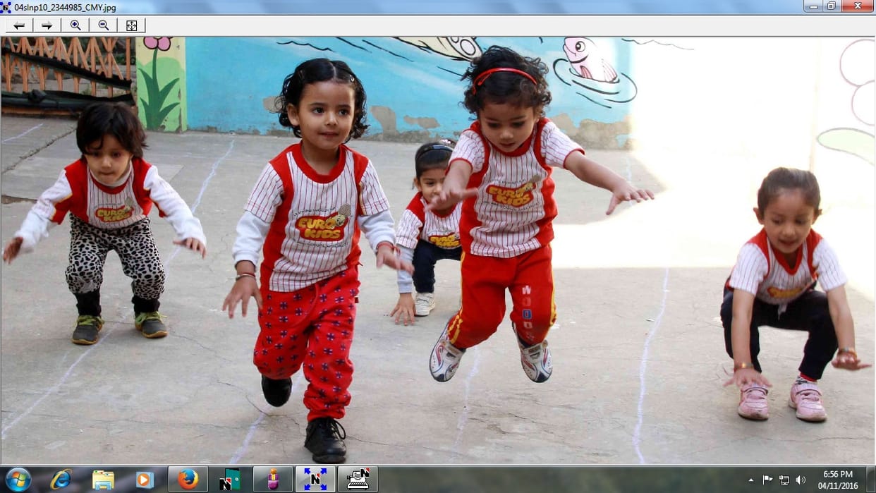 child shows a talent in uro kids
