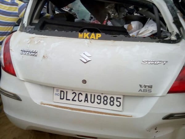 four boys killed in road accident on delhi patiala highway, cow was the reason of accident