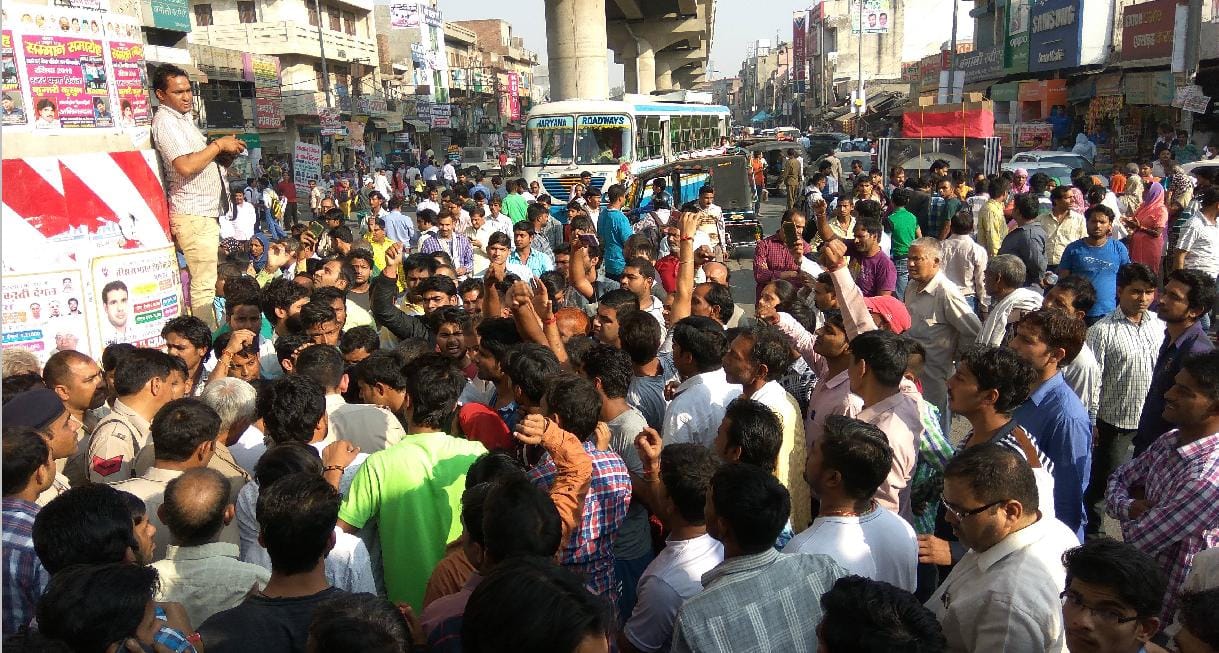 highway jam, highway jam in Bahadurgarh, five's sisters only brother died, Bahadurgarh