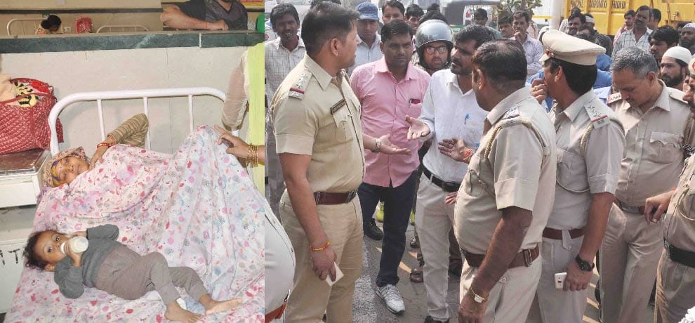 kid after deliver stolen from hospital in faridabad