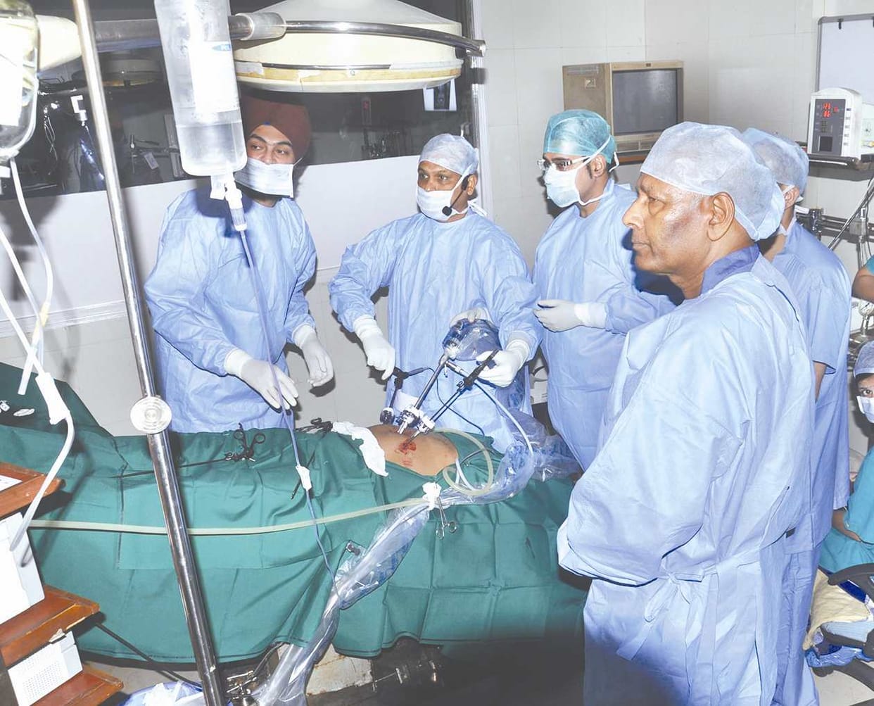 Half a million hernia patients in the country, effective method for telescope