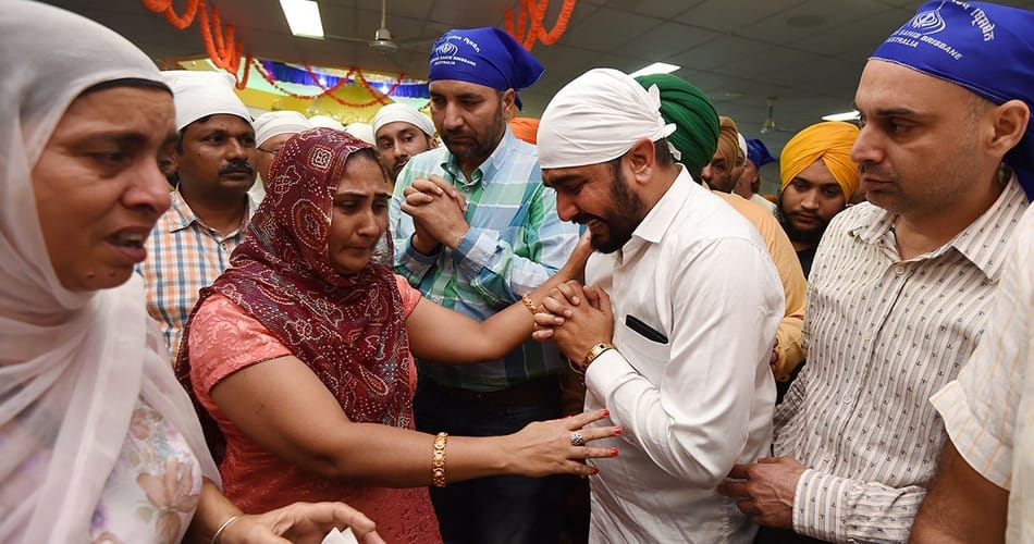punjabi singer manmeet alishera funeral in sangrur, was burnt alive in brisbane of australia