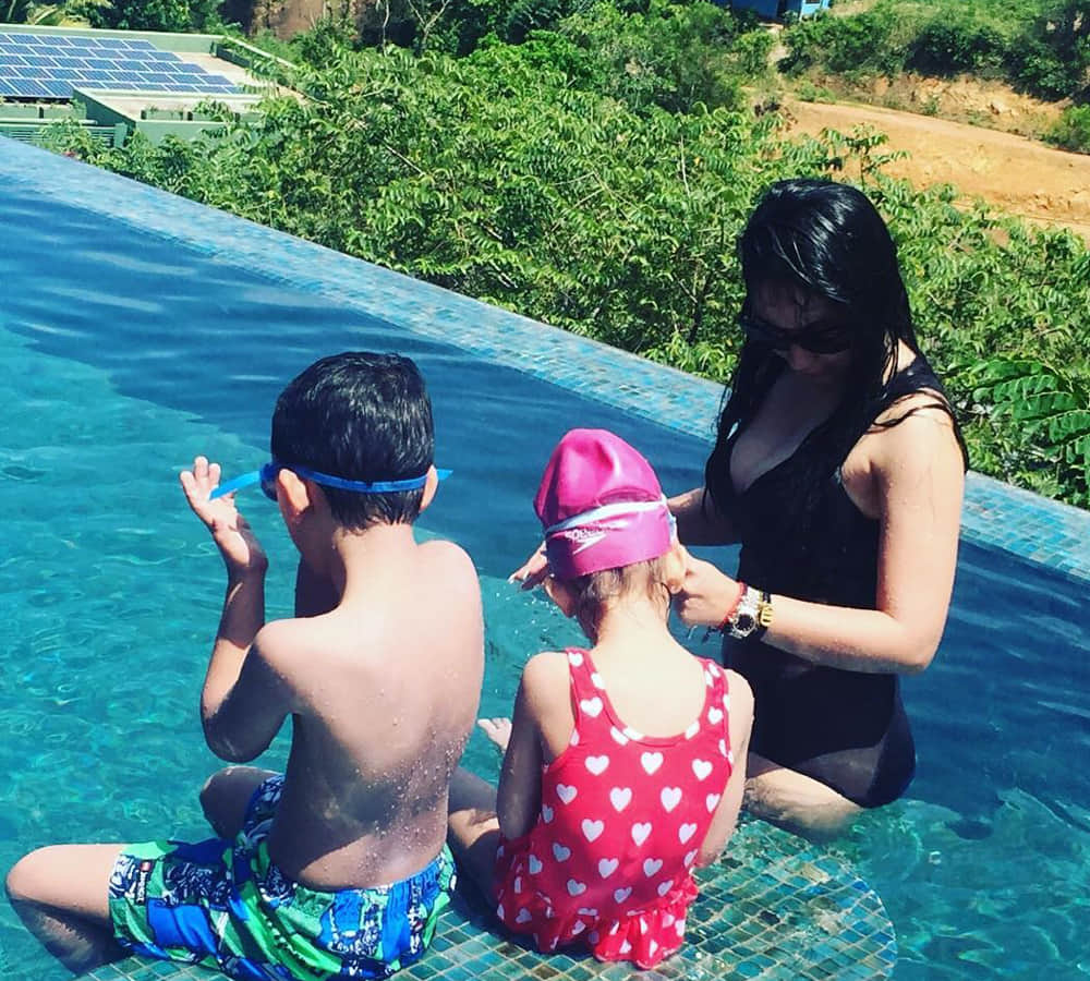 Manyata Dutt holidays in Sri Lanka