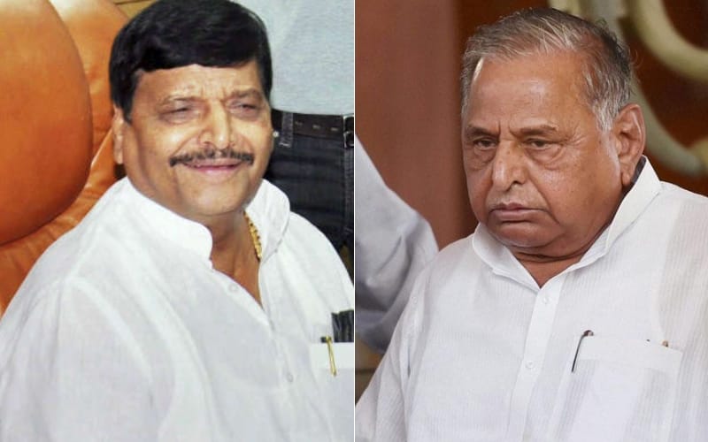 mulayam singh reaches to shivpal yadav home
