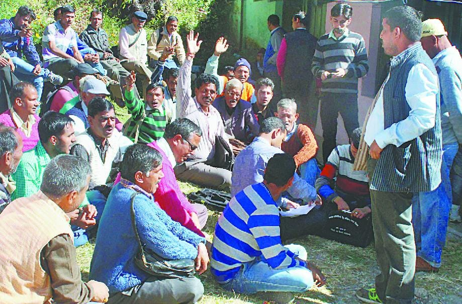 PWD work was stalled in the office locked