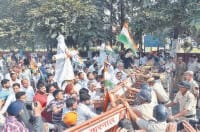 Rahul Gandhi to detain protest, arrests made, karnal