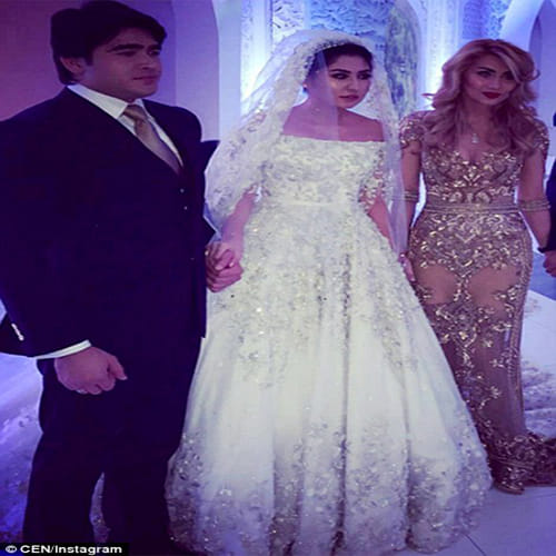 Russian tycoon's daughter gets married in 4 crore gown