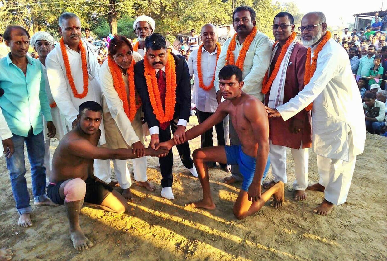 20 pair wrestlers participated