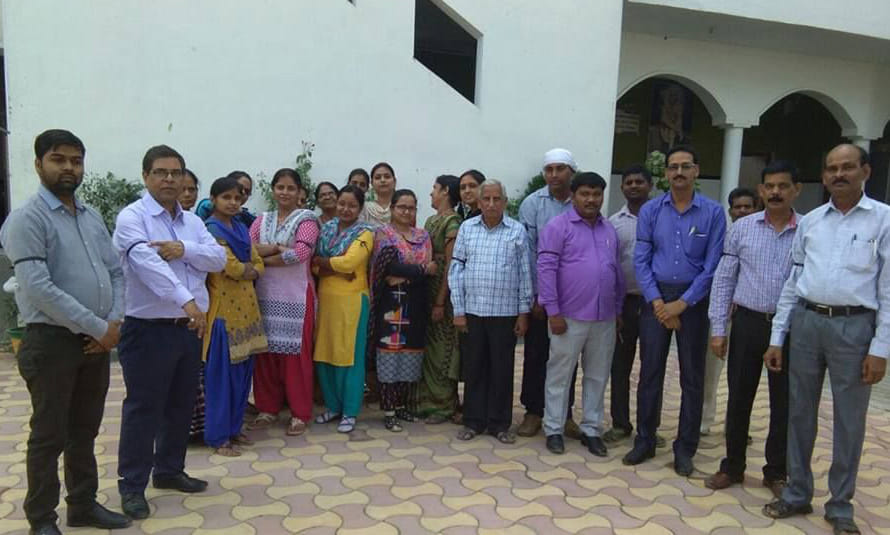 Black bandaging teachers protested
