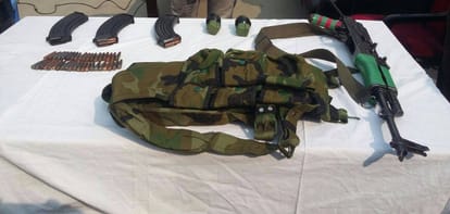 The militant surrendered  in Kashmir