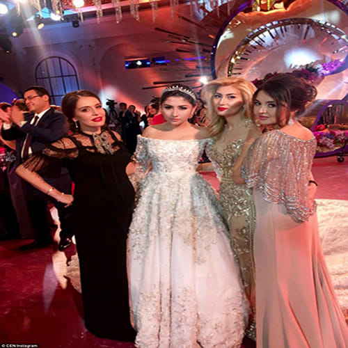 Russian tycoon's daughter gets married in 4 crore gown