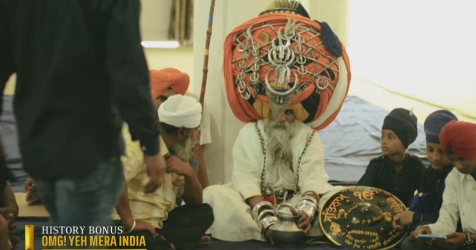 Avtar Singh Mauni wears the world's heaviest and longest turban
