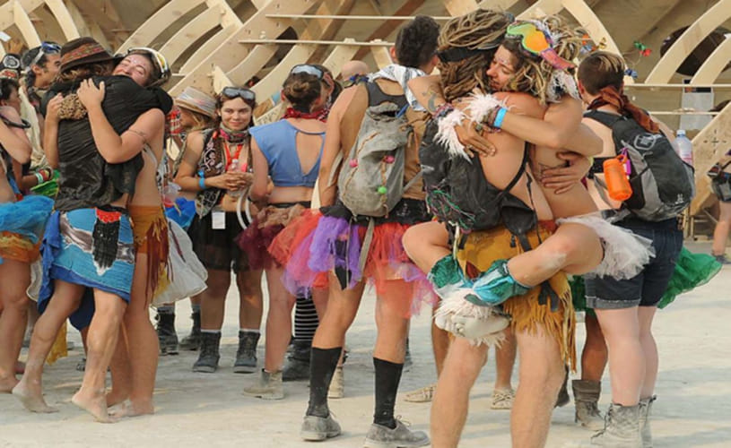 notorious and famous Burning Man Festival