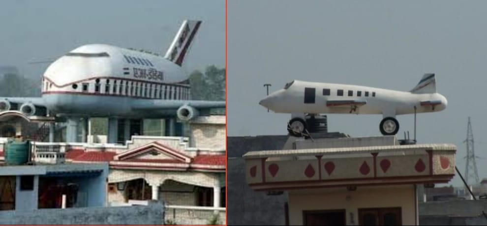 Let's see the village, where each and every house has plane