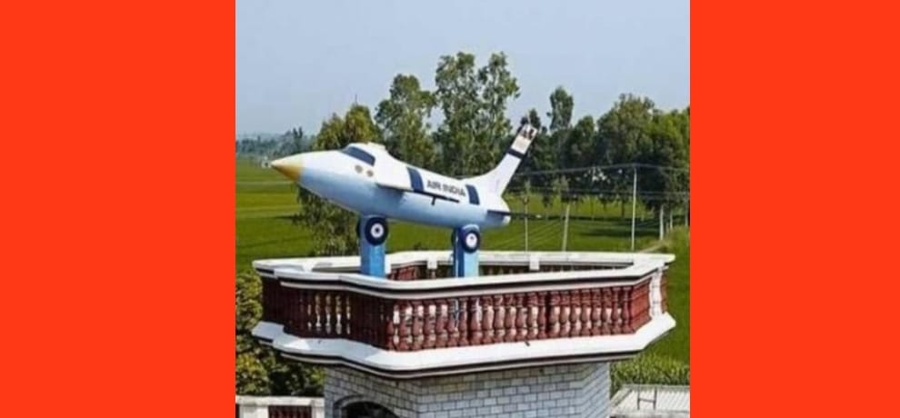 Let's see the village, where each and every house has plane