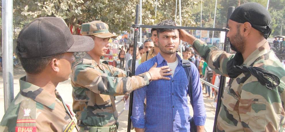 army recruitment rally in bilaspur only 662 candidates passed ground test