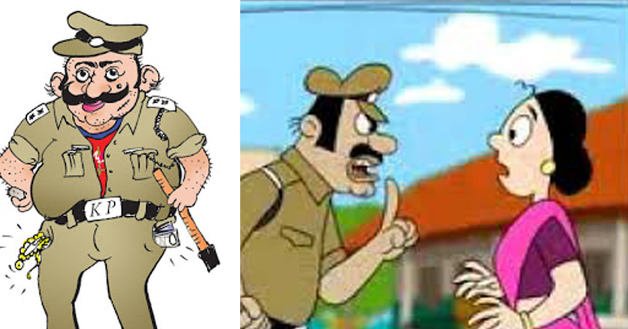 attack on police team by womens