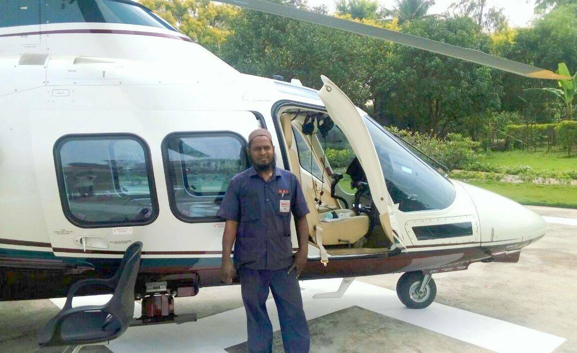DGCA takes action on Pilot when car mechanic repairs helicopter