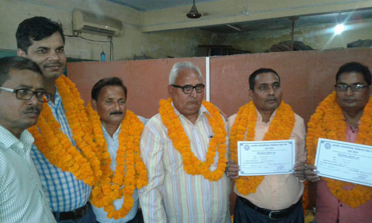 gyanprakash became president