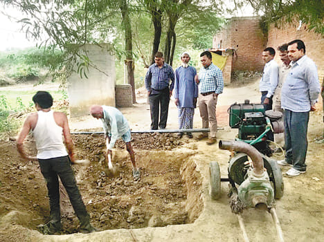 cm instructed, work started at raghuwarkhera