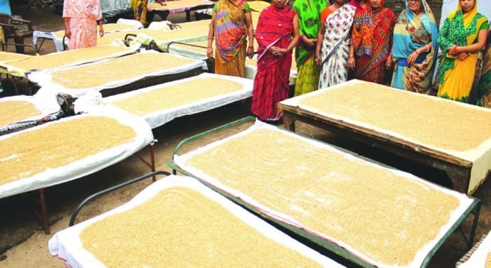 chhath festival began with nahay khay